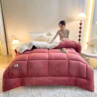 Warme, dicke Winter-Daunendecke 200×230 cm, 4,5 kg – 1+1 GRATIS