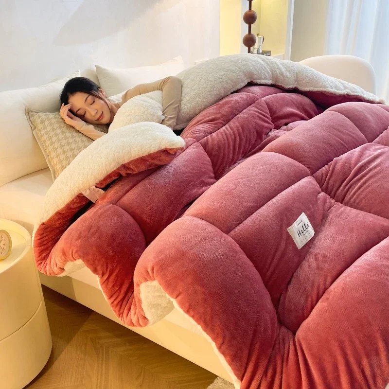 Warme, dicke Winter-Daunendecke 200×230 cm, 4,5 kg – 1+1 GRATIS – Bild 5